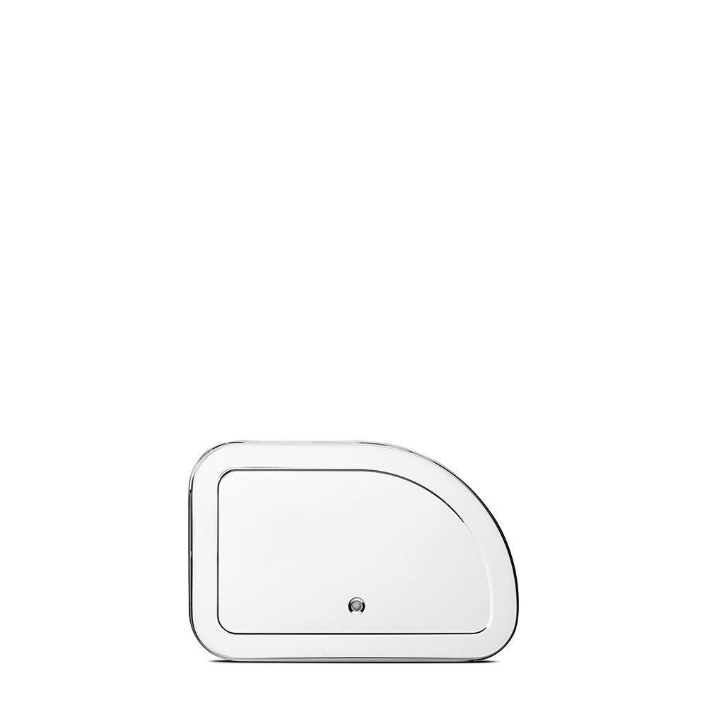 Brabantia Medium Roll Top Bread Box, Brilliant Steel