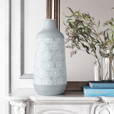 Auldridge 22" Metal Table Vase