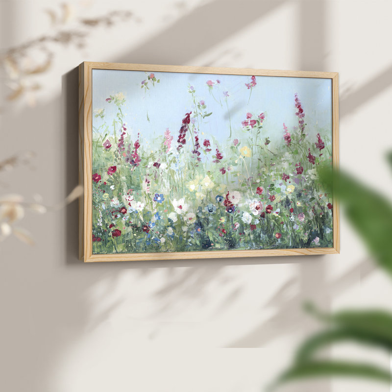 Sweet Summer Meadow - reproduction encadrée - réaménageable, H 8 po x l 10 po, Naturel