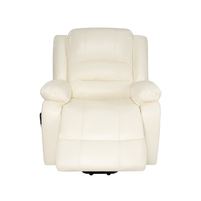 Faux Leather Lift Assist Power Recliner