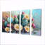 Cactus jaune, vert, beauté - art mural floral cactus - ensemble d'art mural traditionnel-827206279-827206280