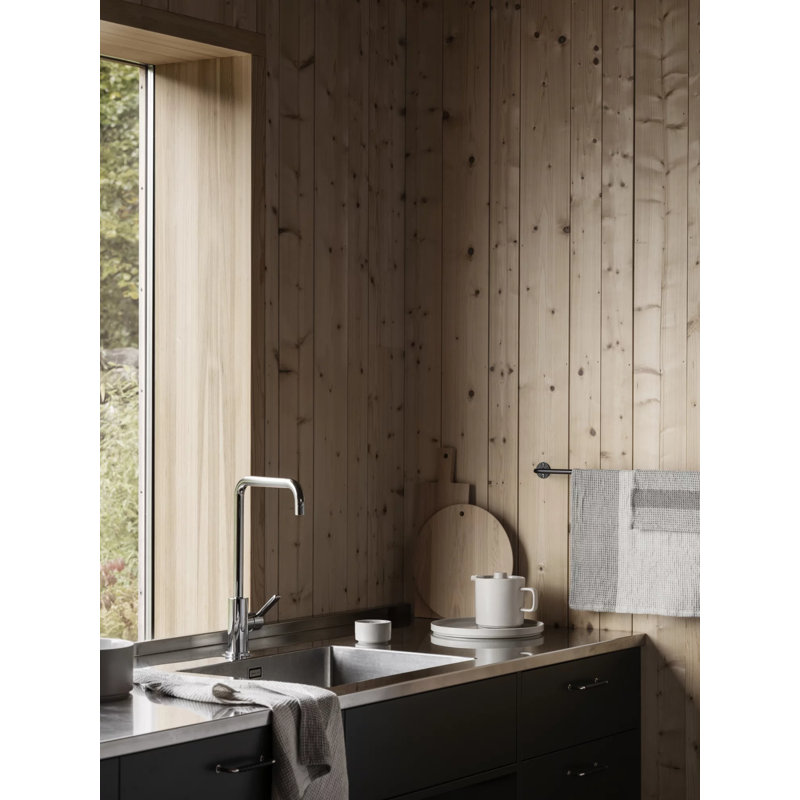 Blomus Borda Oak Wood Cutting Board, 0.63" H x 12" W x 12" L