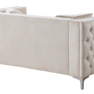 Stylish Contemporary Loveseat, elegance