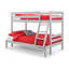 Aaru Triple Sleeper Bunk - Surf White-1448824164