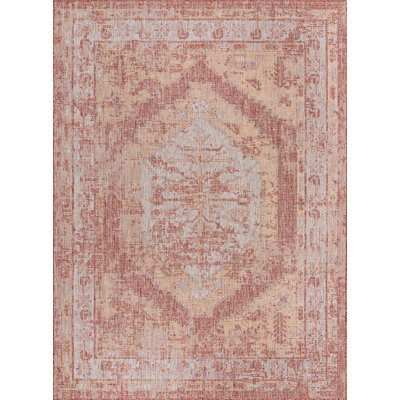 Tapis extérieur couleur nil rouille