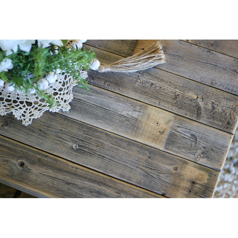 Leos Solid Wood Top Single Coffee Table