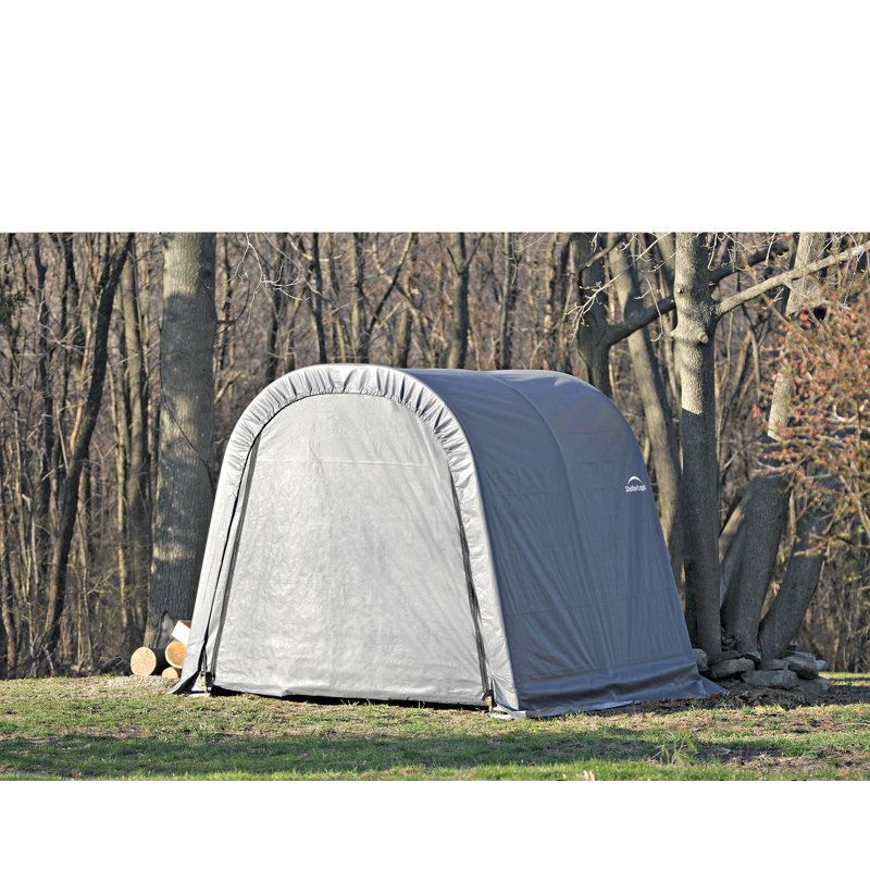 11' W x 12' D Garage, Grey