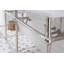 Embassy Stone Oval Console Bathroom Sink with Faucet and Overflow-54790124