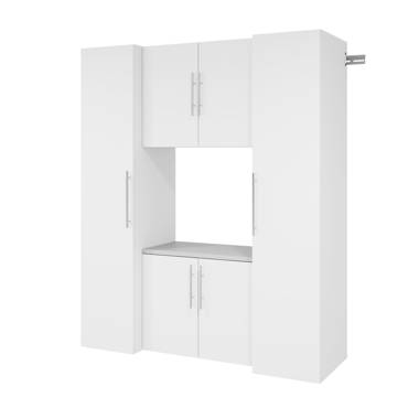 Springboro 74 H x 36 W x 15 D Storage Cabinet WFX Utility Finish: White