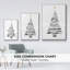 Arbre de Noël I - reproduction sur toile avec cadre flottant-2064585462-2064585465