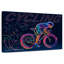 Sirci abstrait à vélo-107848843