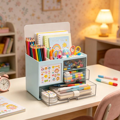 Plastic Desk Organiser
