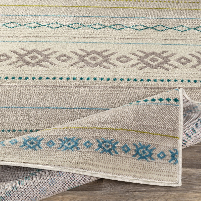 Hendrum Southwestern Indoor Rug, Rectangle 5'3" x 7'9"