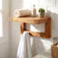 Moa™ Teak Floating Shelf
