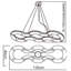 Tongouin 12 - Light Geometric Chandelier