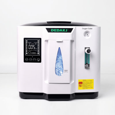 Adjustable 1‑7L Home Oxygen Machine‑Household Oxygen‑generator Device, HD LCD Touch Screen, 45dB(A) Low‑Noise, With Accessories