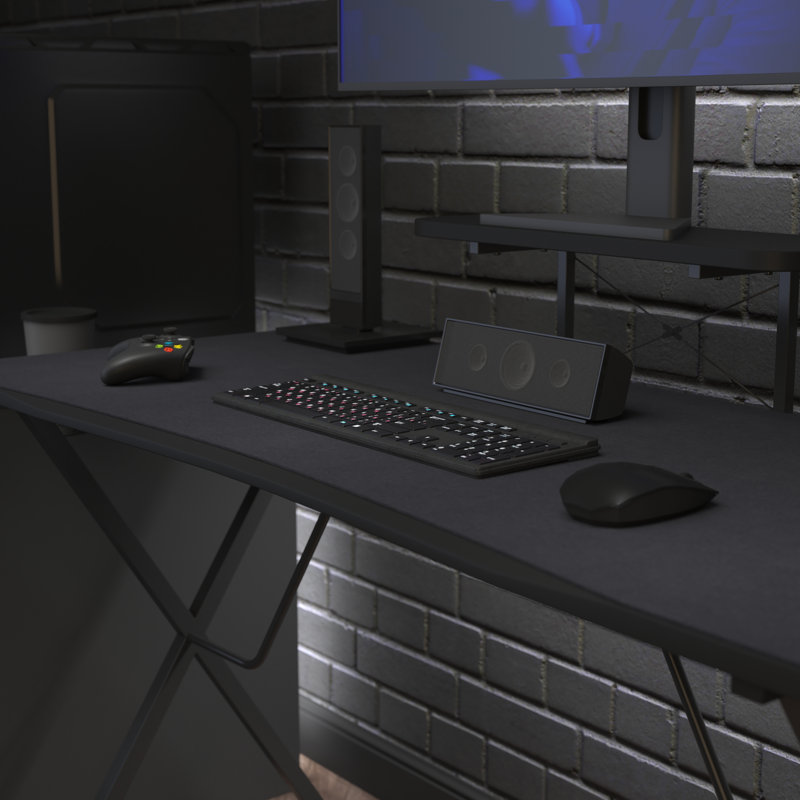 Jumper Full Desktop Anti-Slip Rubber Mouse Pad with Micro Weave Surface