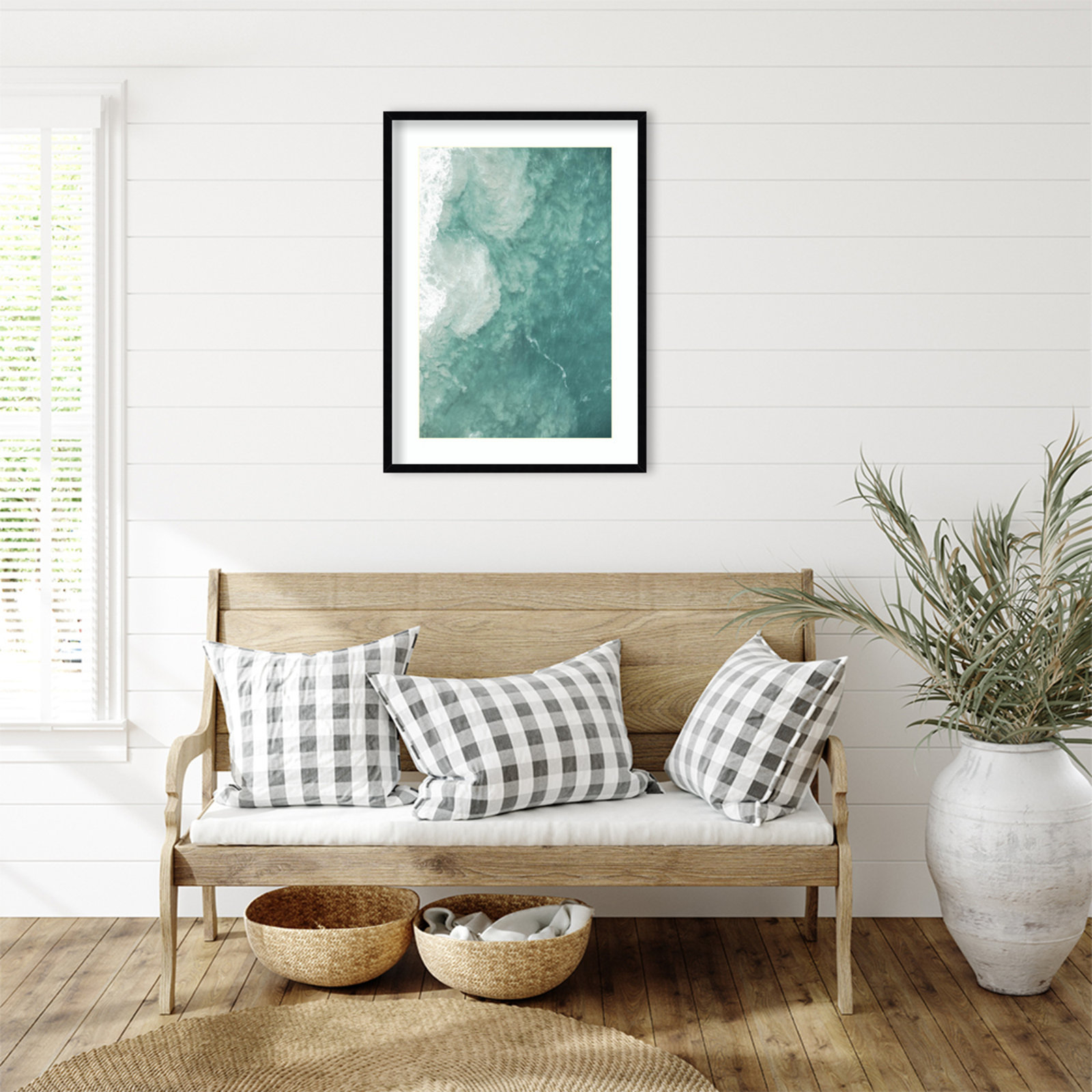 Daisey "Oceano" Print by Shot by Clint, Black, 33" H x 24" W