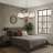 5 Lights Metal Body Fabic Cap Classic/Traditional Chandelier