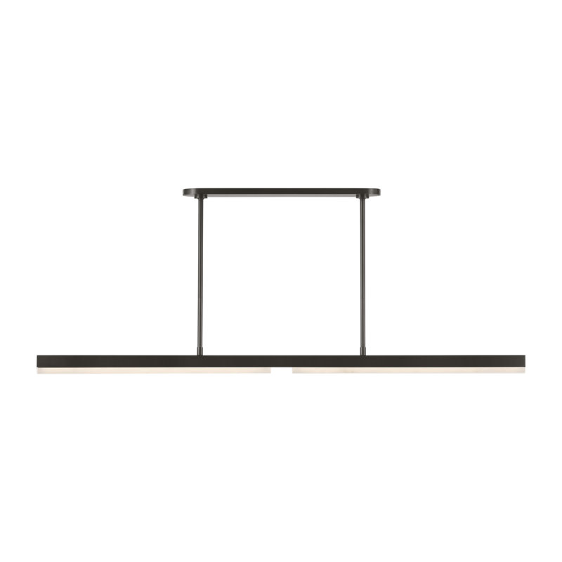 Linea LED Chandelier, Bronze
