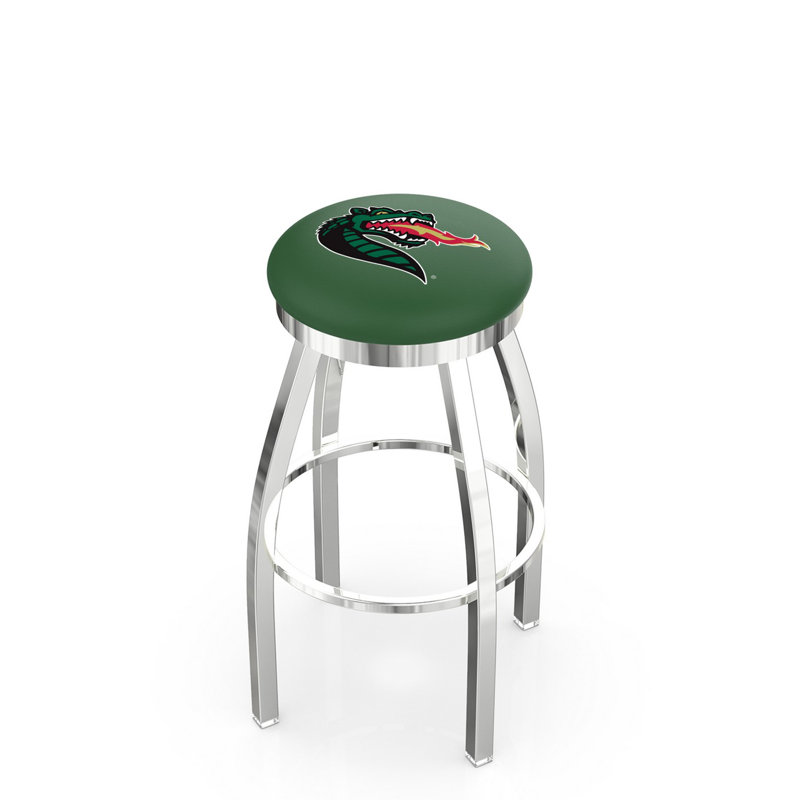 NCAA Swivel Counter and Bar Stool, UAB, "Counter Stool (25" Seat Height)"
