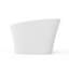 51-Inch Freestanding Solid Surface Deep Soaking Bathroom Bathtub With Seat