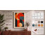 Geometric Harmony Art Deco - Wrapped Canvas-131763939-131763942