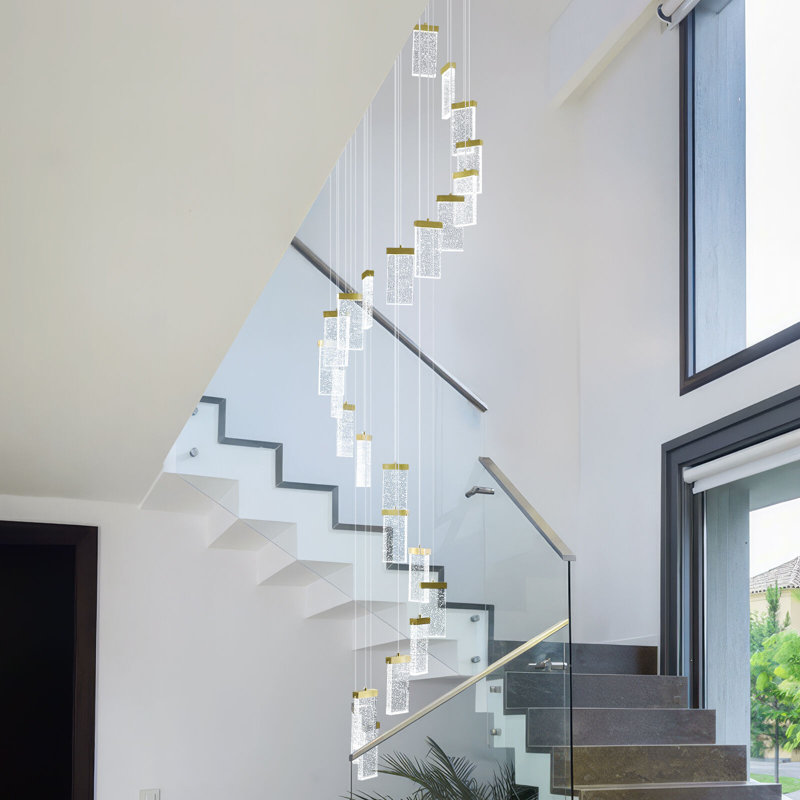 Luminaire suspendu en cristal Chandeliers Réglable Mordern, 24