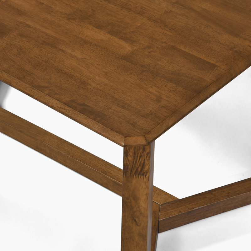Solid Wood Dining Table, Brown