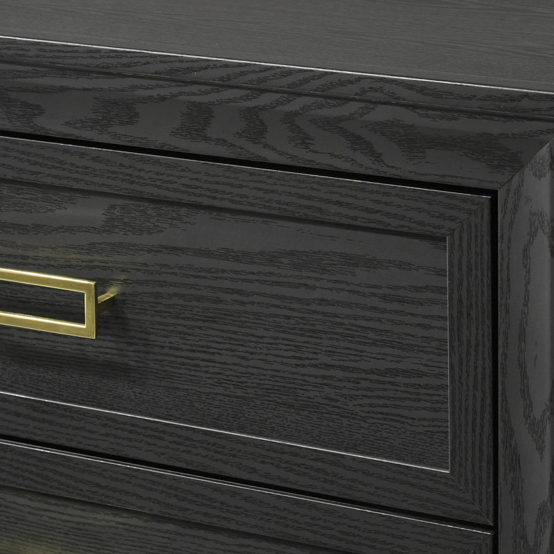 Maycon Solid Wood 33'' W 4 - Drawer Dresser