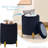 Round Velvet Ottoman with Storage-2121113997