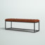 Banc en cuir véritable de 50 po et 55 po Pearson-1140687361-1202275623
