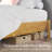 Rael Solid Wood Bed Frame with No Headboard-405366231-405366230