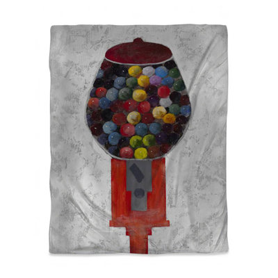 Object Gray Bedroom Duvet Cover | Chewing Gum Dispenser Decor