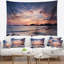 Bord de mer, ciel dramatique au coucher du soleil sur la tapisserie de l'île d'Iona-28491957