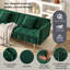2 Seater Velvet Sofa Bed-103431066