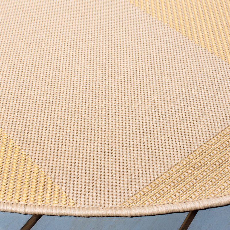 Alitta Performance Abstract Indoor/Outdoor Area Rug, Rectangle 5'3" x 7'7"