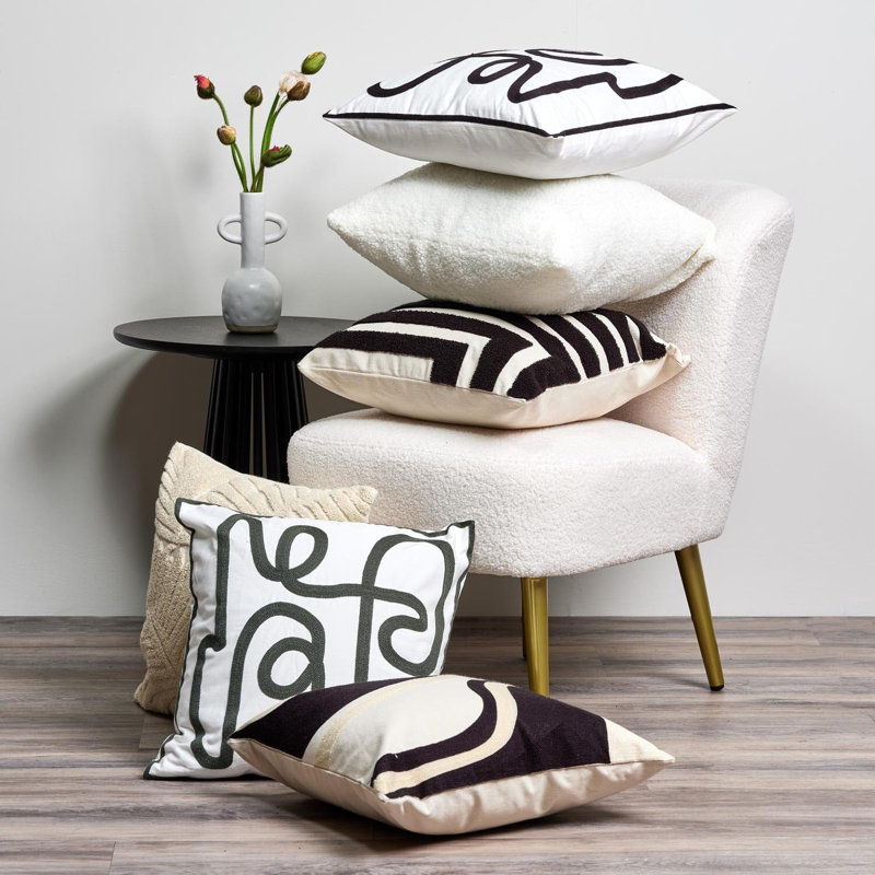 Brianamarie Abstract Square Euro Pillow Cover