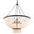 Haner 5 - Light Iron Dimmable Empire Chandelier