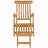 Costanza Outdoor Teak Wood Chaise Lounge