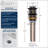 Single-Hole Single-handle Bathroom Faucet with Drain Assembly-86637653
