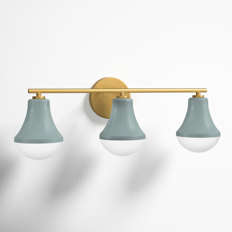 Celica 3 - Light Dimmable Vanity Light, Seafoam