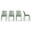 Chaise de salle à manger d'extérieur empilable-268706143