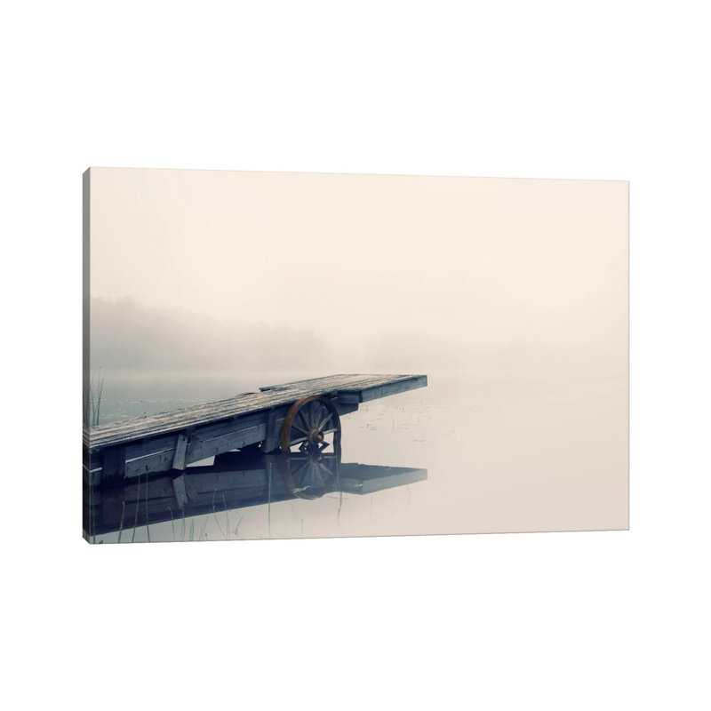 Misty Morning by Andreas Stridsberg - Wrapped Canvas Print, 20.32 cm H x 30.48 cm W