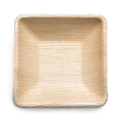 Square Palm Leaf Eco Friendly Disposable Soup Bowls (8 oz.)