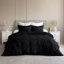 Ensemble de housse de couette en microfibre de luxe - literie moelleuse, infroissable et de qualité hôtel