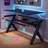 Gaming Desk Computer Table W/Cup Home Office-1238623507-1238623518