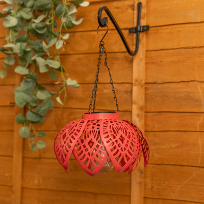 Chatrin 41cm Solar Powered Integrated LED Outdoor Hanging Light
