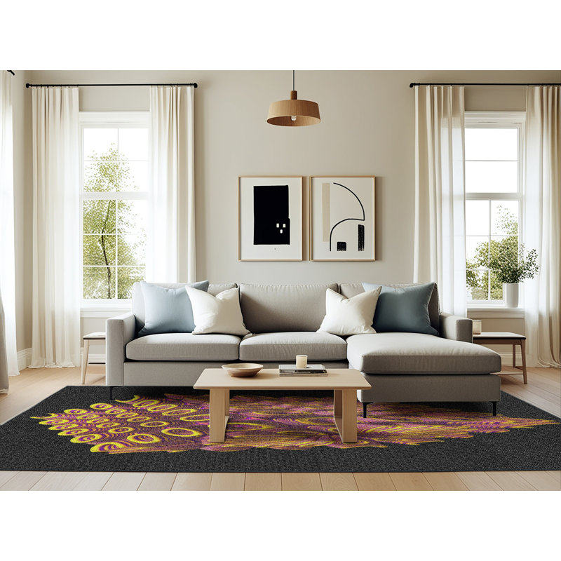 Tapis jaune, Rectangle 6 pi x 9 pi