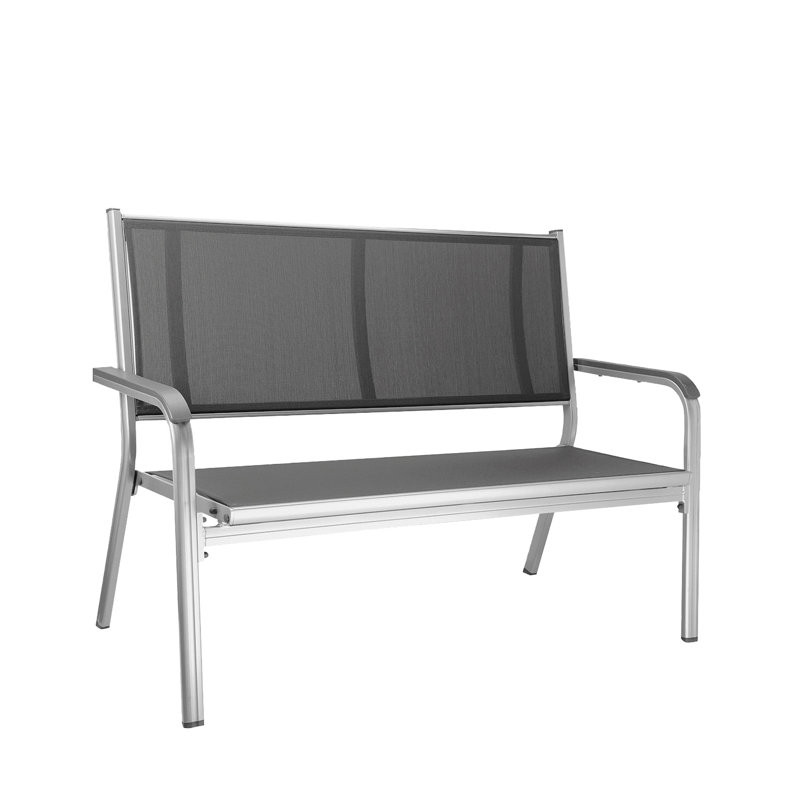 Outdoor Bench, Anthracite and anthracite